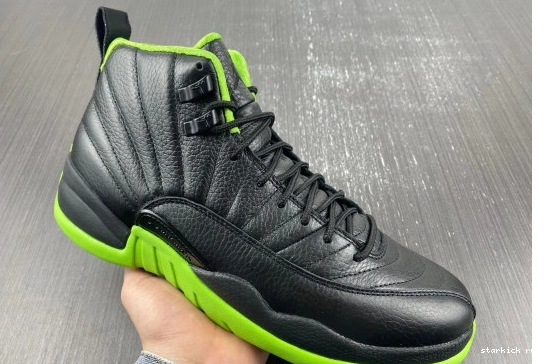 Jordan DOF 12 AJ12 GREEN BLACK FLIGHT 0802